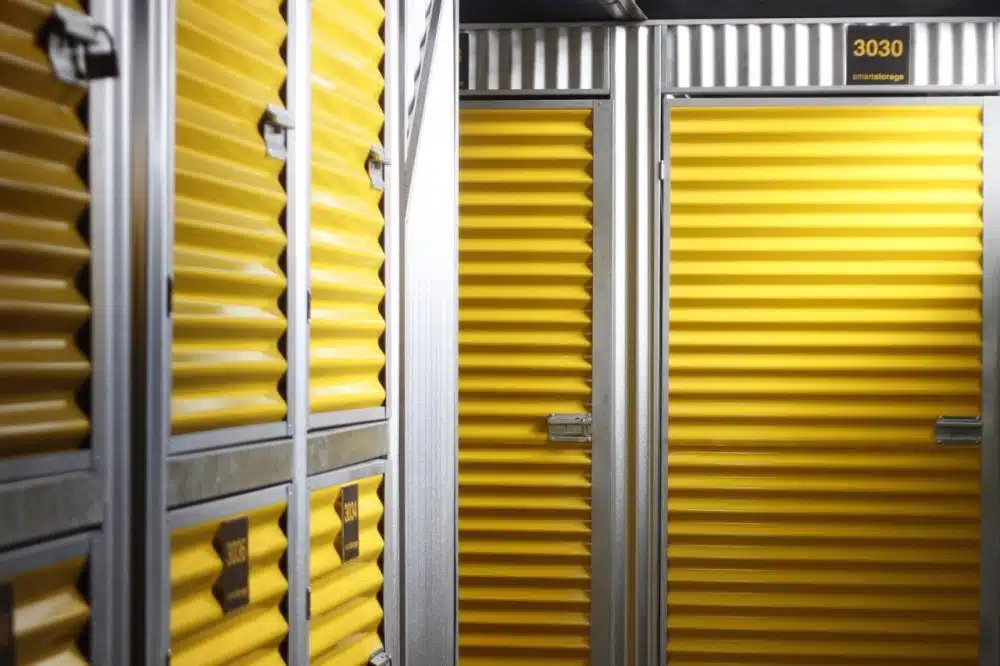 Visão interna do Storage - guarda moveis