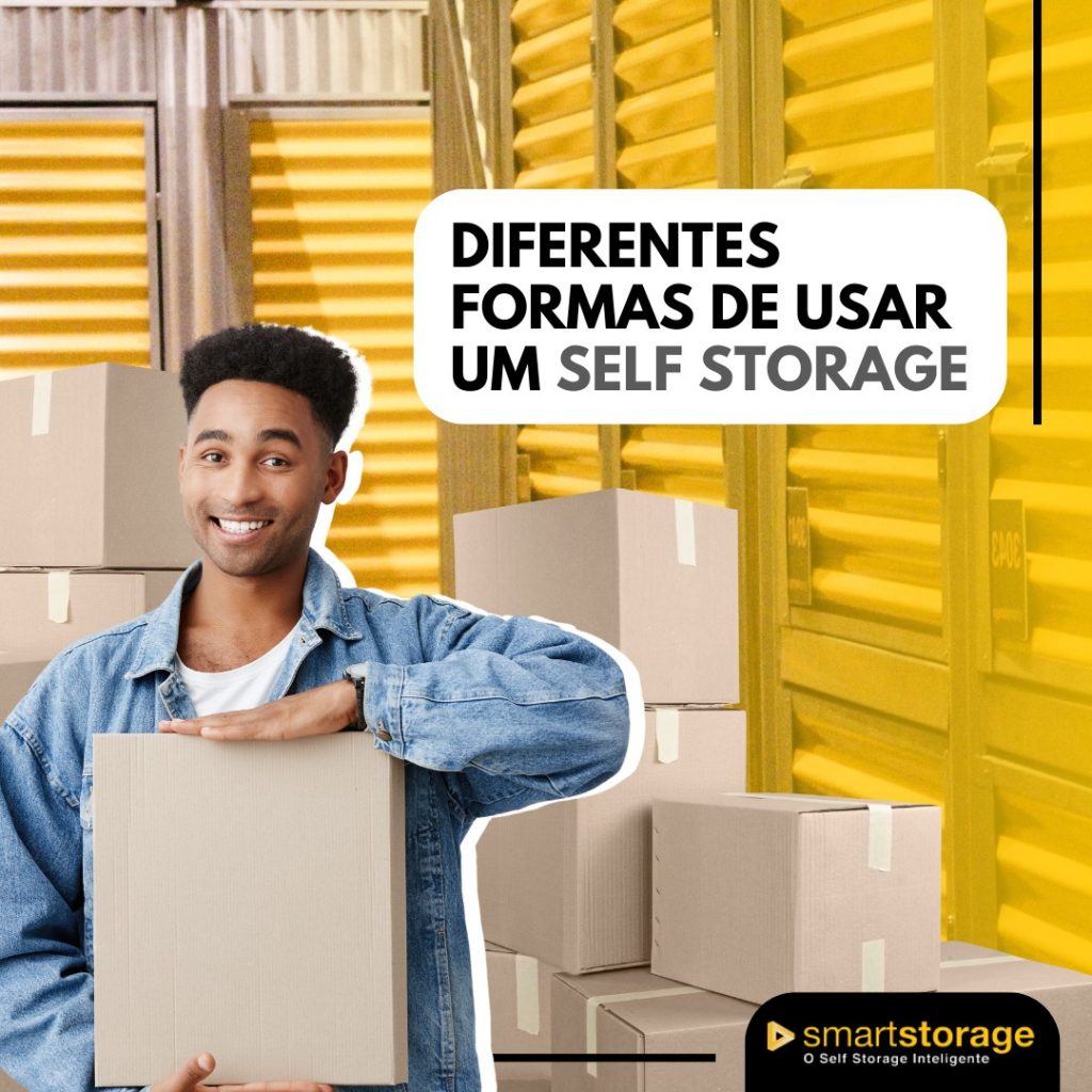 Algumas formas diferentes de usar um self storage - Smartstorage